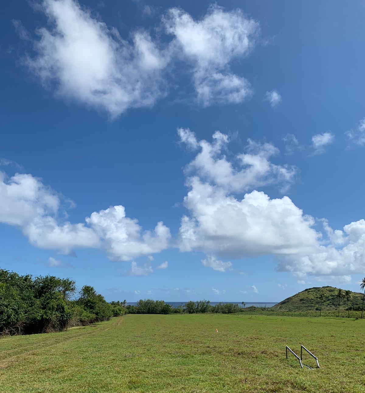 Cumulus type clouds at Morgan Lewis, Barbados